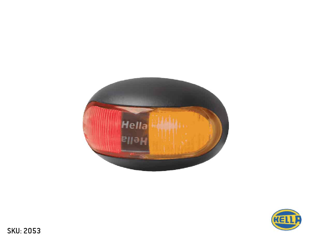 Duraled Heavy Duty Rear End Outline Lamp RED Trailer Parts Online