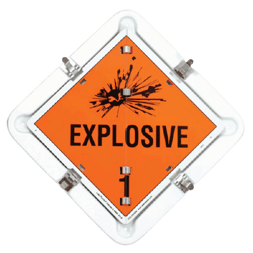 explosive sign