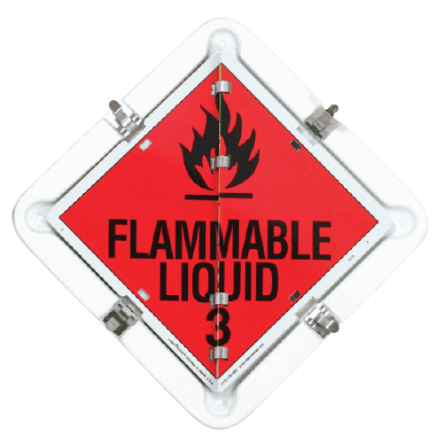 flammable liquid sign