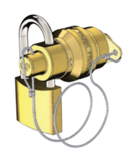 TRAILER COUPLING LOCK SUIT FEMALE THREADED ADAPTOR